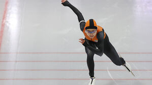 전국남녀 종목별 선수권대회 500m 결승 출전한 빙속 김민선