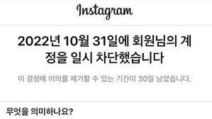 인스타그램 오류 (사진=인스타그램 캡처, 연합뉴스)