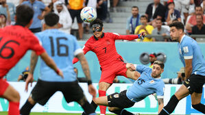 벤투호, '골대 강타' 우루과이와 전반 0-0으로 맞서