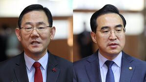 국민의힘 주호영 원내대표, 더불어민주당 박홍근 원내대표