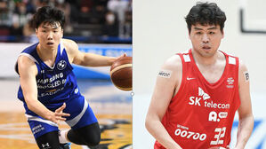 전형준(왼쪽)과 김승원 (사진=서울 삼성 제공, 연합뉴스)