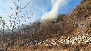 인제 한계리 산불 (사진=강원도 산불방지센터 제공, 연합뉴스)