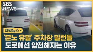 자막뉴스_주차장 빌런