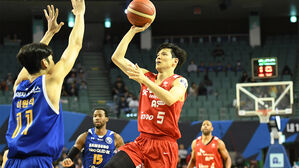 19일 삼성전에서 슛을 시도하는 SK 김선형 (사진=KBL 제공, 연합뉴스)