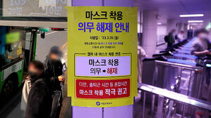대중교통 마스크 착용 의무 해제