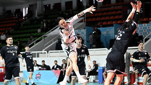 인천도시공사, 하남시청 꺾고 SK핸드볼리그 남자부 공동 2위