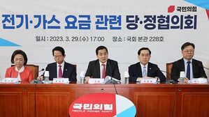 국민의힘 "문재인 정부 청구서, 한꺼번에 받아…요금 현실화 필요"