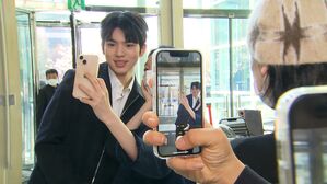 [영상] '남자 피겨 최초' 은메달 차준환 선수 출근길 영상