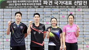 탁구 신유빈 · 장우진, 1위로 항저우AG 대표 선발