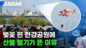 스브스뉴스 벚꽃 핀 한강공원에 산불 헬기가 뜬 이유 SNEVERTHAT ARCHIVES ERTHAT HISisnev ARCHIVES SUAL