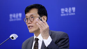 금융통화위원회 금리 결정 기자간담회 하는 이창용 총재 (사진=사진공동취재단, 연합뉴스)