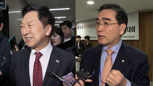 김기현 대표, '김구 발언' 태영호 최고위원 불러 경고