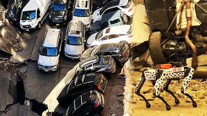 [영상] "폭탄 터진 줄" 무너진 뉴욕 주차장 '와르르' 쏟아진 차량들&hellip;추가 붕괴 우려에 로봇개 투입