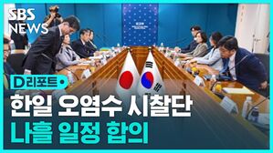[D리포트] 오염수 시찰단 '나흘 일정' 합의&hellip;"세부사항 추가 조율"