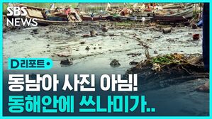 동남아 사진 아님! 
동해안에 쓰나미가..