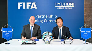 현대차그룹, 국제축구연맹(FIFA)과 2030년까지 월드컵 후원 연장 (사진=현대차그룹 제공, 연합뉴스)
