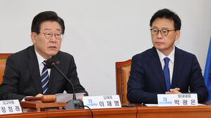 민주당 최고위서 발언하는 이재명 대표