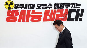 이재명 "핵오염수 뿌려지면 못 주워 담아…중단 요구해야"