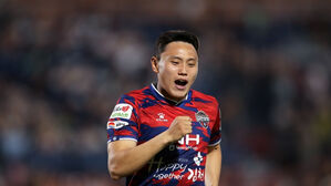 26일 충남아산 전에서 골을 넣은 김천 조영욱 (사진=한국프로축구연맹 제공, 연합뉴스)
