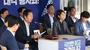 '단식 12일' 이재명의 빈자리