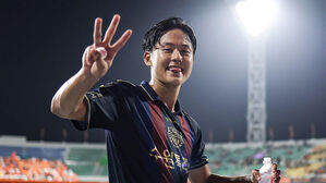 수원FC 이승우, K리그 '이달의 선수'…개인 통산 2번째