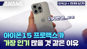 탈모 아이폰 안녕…완전히 새로워진 아이폰 15 직접 만져보니 [오목교 전자상가]