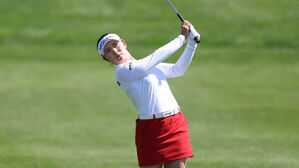 이다연의 아이언샷 (사진=KLPGA 제공, 연합뉴스)