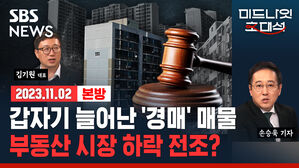 부동산 경매 매물 쏟아졌다. 아파트 시장 하락 전조? (ft. 김기원) [경제자유살롱]