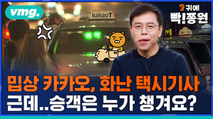 vmg 귀에빡종원 밉상 카카오, 화난 택시기사 근데 승객은 누가 챙겨요?