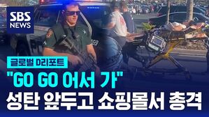 [글로벌D리포트] 성탄 앞두고 쇼핑몰서 총격&hellip;"GO GO 어서 가"