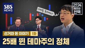 [선거와 돈 이야기 1화] 25배 뛴 테마주의 정체