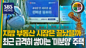 지방 부동산 시장은 끝났을까 최근 급격히 쌓이는 "미분양" 주택