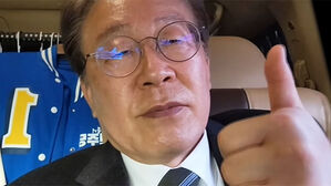 이재명, 재판길 원격 유세…"압도적 다수, 큰일 날 얘기"