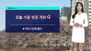 [날씨] 완연한 봄…내일 낮 기온 '쑥'