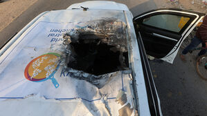 이스라엘군 "7명 사망 가자지구 구호차량 피폭 철저 조사"