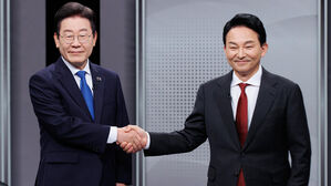 TV 토론 격돌한 명룡…이재명 "사탕발림 옳지 않다"…원희룡 "2년간 한 게 없다"