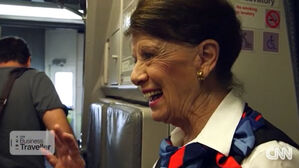 67년 최장 근속 승무원 88세 나이로 세상 떠나(사진=CNN 보도화면 캡처)