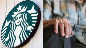 스타벅스 로고, 할아버지 손