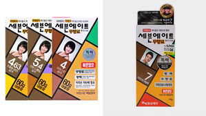 동성제약 염색약 다이소와 유사제품 가격 차이 논란 (사진=동성제약 공식 홈페이지, 다이소몰 캡처)