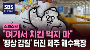 [스브스픽] "여기서 치킨 먹지 마" '평상 갑질' 터진 제주 해수욕장
