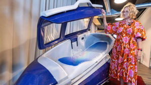 스위스 안락사 캡슐 (사진=RFI 홈페이지 캡처, AFP 통신 제공)