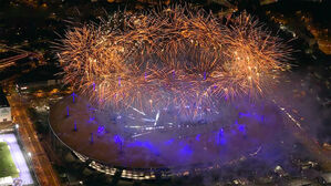 [올림픽] 화려했던 파리를 보내며…프랑스 밤하늘에 수놓은 불꽃 (파리 2024 폐회식)