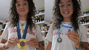 올림픽 금메달 딴 조정 선수, 의사 되다(사진=@imogendaisyg 틱톡 캡처)？