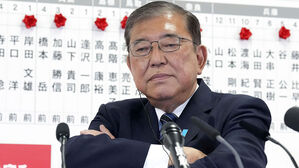 일본 이시바 총리 차, 경호차와 접촉 사고&hellip;"총리 다치지 않아"