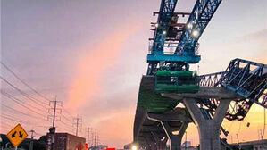 태국서 공사 중인 고가도로 붕괴…4명 사망·10명 부상