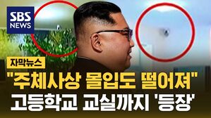 [자막뉴스] "주체사상 몰입도 떨어져"…고등학교 교실까지 '등장'