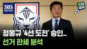 정몽규 '4선 도전' 승인..선거 판세 분석 [축덕쑥덕]