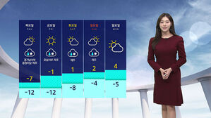 [날씨] 내일 '최강 한파' 절정…충남·전북·제주 많은 눈