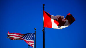 미국 캐나다 국기 (사진=AP, 연합뉴스)