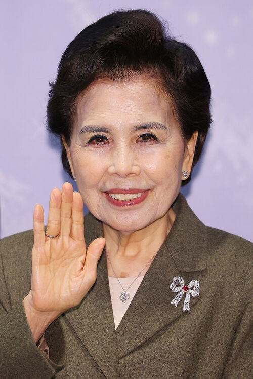 '엘리지의 여왕' 이미자, 행복한 미소(사진=연합뉴스)